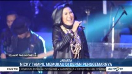 Konser Terus Berlari Nicky Astria Dihadiri 1.200 Penonton
