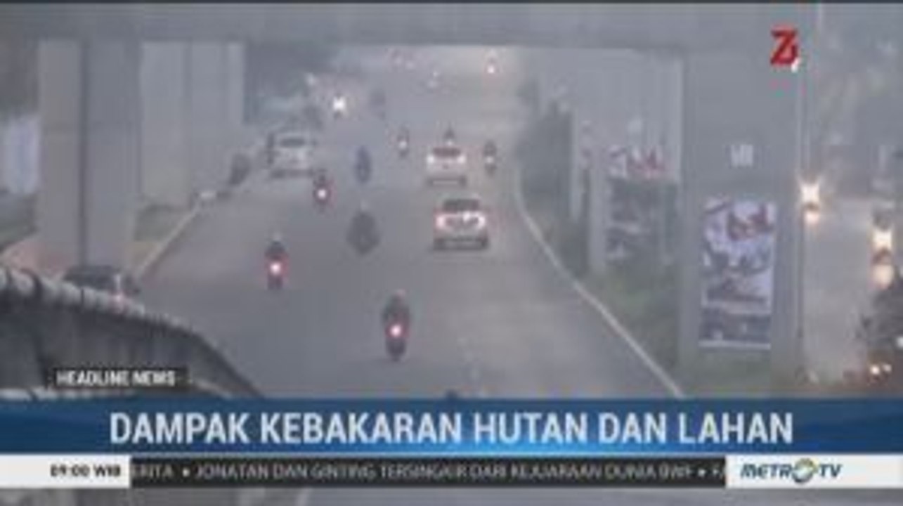 Kabut Asap, Jarak Pandang di Jakabaring Sumsel Terbatas