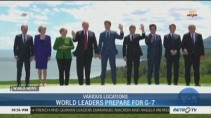 World Leaders Prepare For G-7