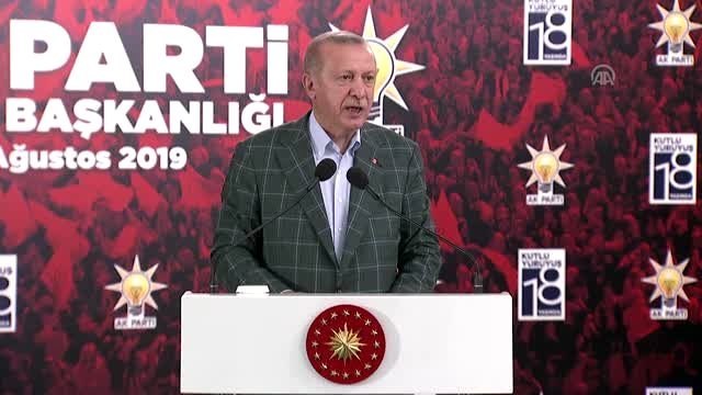Cumhurbaşkanı Erdoğan: Seçilmiş olmak, hiç kimseye suç işleme özgürlüğü tanımaz