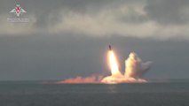 러시아 국방부, 탄도미사일 시험 발사 공개 / YTN