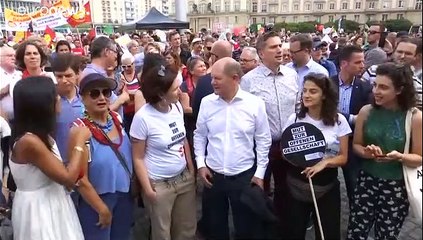 "#Unteilbar": 35.000 Menschen demonstrieren gegen Rechts