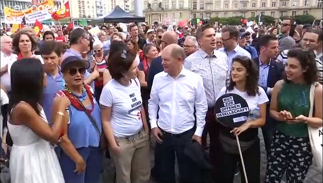 '#Unteilbar': 35.000 Menschen demonstrieren gegen Rechts