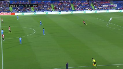 Athletic Club 1-0 Getafe: Goal Raul Garcia