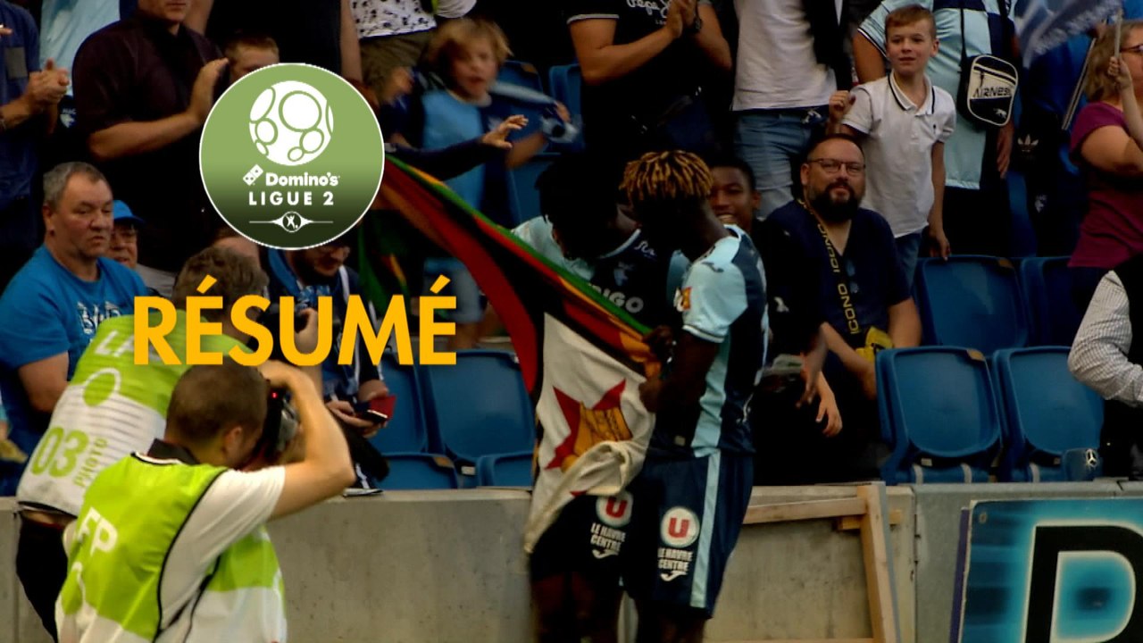 Havre AC - Grenoble Foot 38 (3-1)  - Résumé - (HAC-GF38) / 2019-20