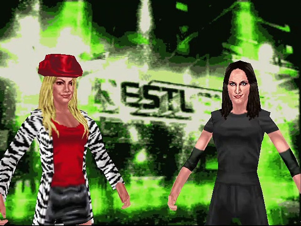 WWF  Invasion Mod Matches Trish Stratus vs Stephanie Mcmahon