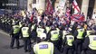 Arrests and Nazi salutes as Tommy Robinson supporters clash violently with anti-fascists in London