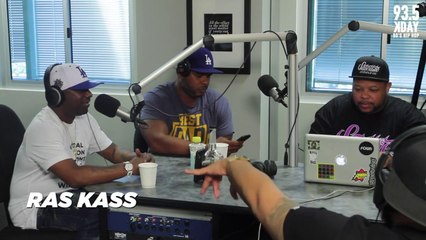 Ras Kass & Bishop Lamont "From Carson (Continue)" Freestyle @ 93.5 K-DAY "Beats & Bars" with Noah Ayala & Dae One, 08-22-2019