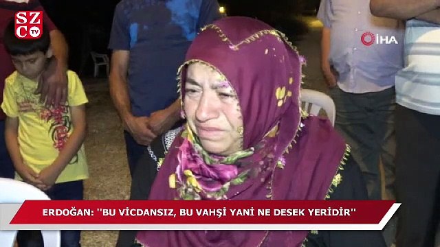 Cumhurbaşkanı Erdoğan: Bu vicdansız, bu vahşi yani buna ne dersek yeridir