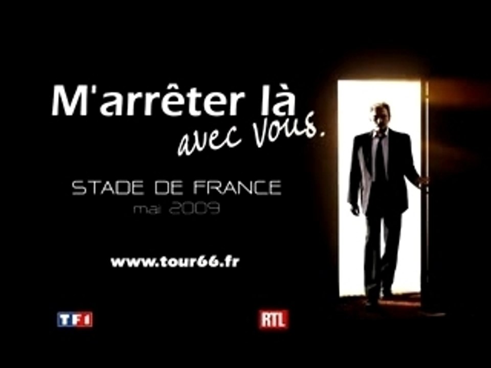 Johnny hallyday-promo stade de france 2009