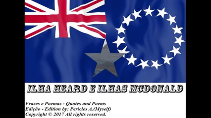Bandeiras e fotos dos países do mundo: Ilha Heard e Ilhas MCdonald [Frases e Poemas]