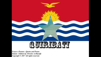 Bandeiras e fotos dos países do mundo: Quiribati [Frases e Poemas]