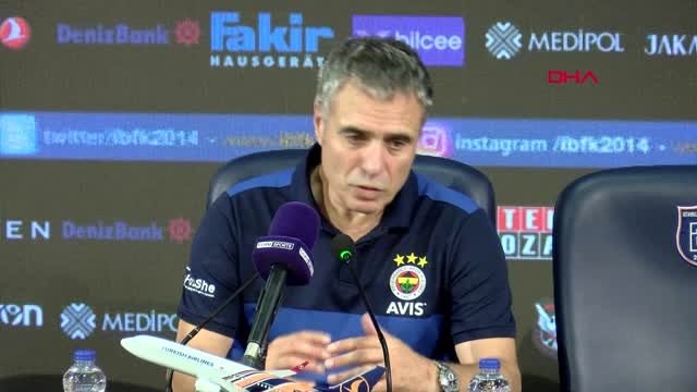 SPOR Ersun Yanal Kazandığımız için mutluyuz ama oyunumuzu beğenmedim