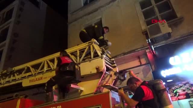 SİNOP OTELİN ÇATI KATINDA YANGIN PANİĞE NEDEN OLDU