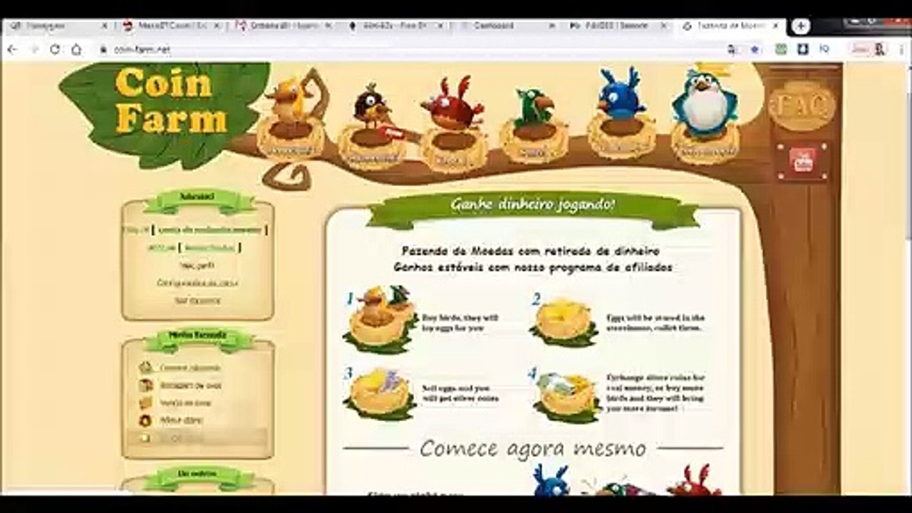 Ganer Dinero Online con Coin Farm, bitcoin, dolares, rublos etc