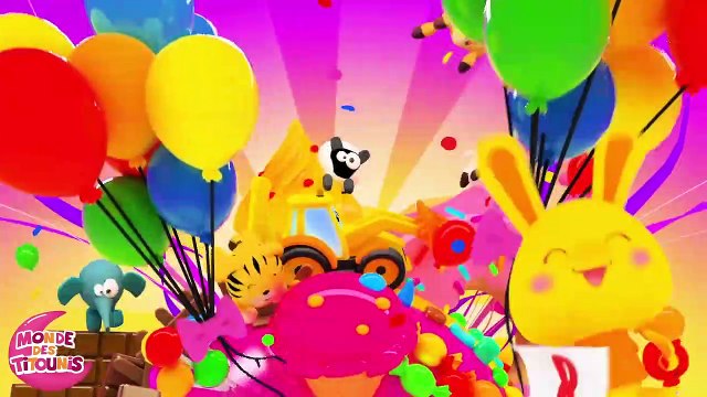 Couleurs et véhicules - Les Voitures - Comptines et chansons