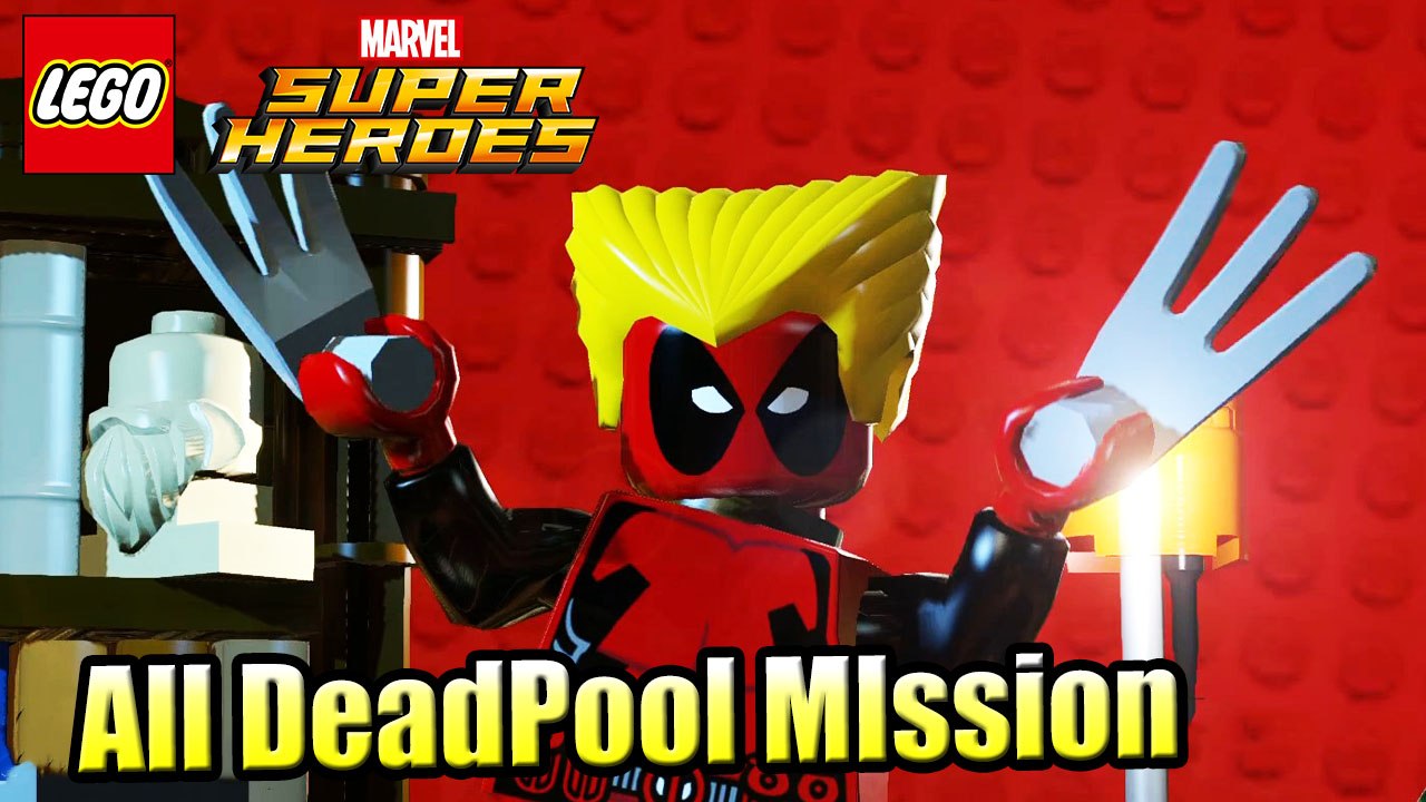 All DeadPool MIssion LEGO Marvel Super Heroes 1 (PS4 Remastered) – Видео  Dailymotion