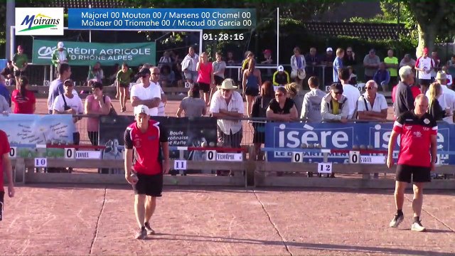 Quarts de finale, France Simples, Moirans 2019