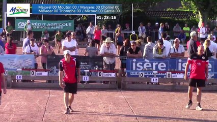 Quarts de finale, France Simples, Moirans 2019