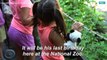 US: Giant panda Bei Bei celebrates his 4th birthday at DC's National Zoo