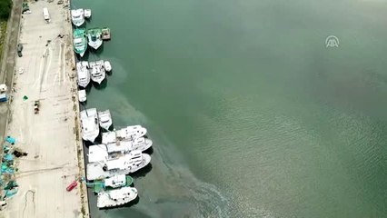 Karadenizli balıkçılar ağlarına son ilmekleri atıyor