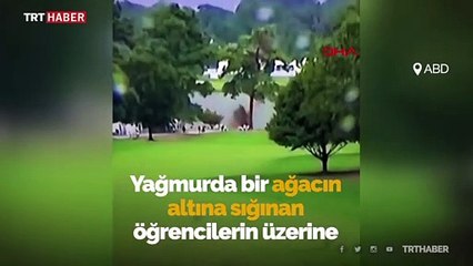 ABD'de parka yıldırım düştü: 6 yaralı