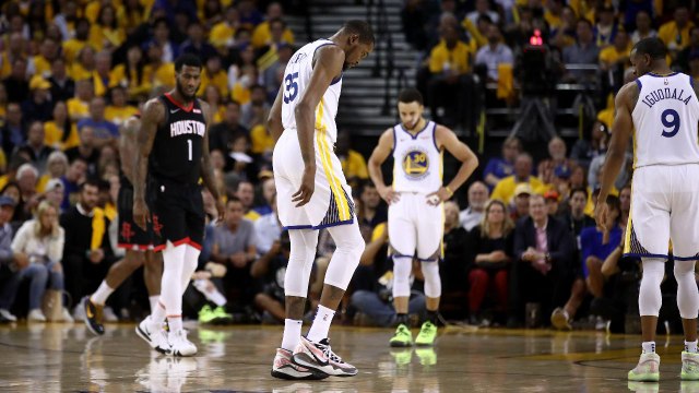 2019 NBA Playoffs: Can Houston Take Advantage of Kevin Durant's Injury?