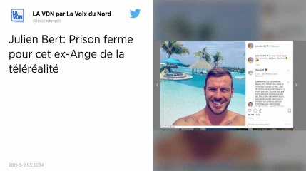 Download Video: Le candidat de téléréalité Julien Bert condamné à deux ans de prison pour trafic de drogues