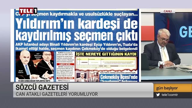 AKP'nin 31 Mart algı operasyonu nasıl işliyor - Gün Başlıyor (16 Nisan 2019)