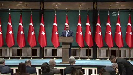 Çavuşoğlu: 'Biz önümüze çıkarılan tüm engellere rağmen AB üyelik hedefimizden hiç şaşmadık' - ANKARA