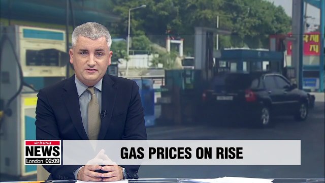 Price at pump for gasoline surpasses 1,500 won for first time in 5 months on fuel tax cut