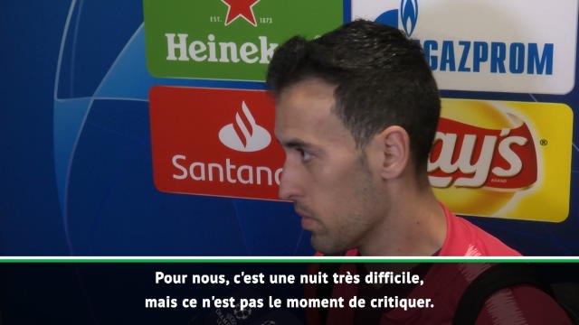 Demies - Busquets : On ne peut blâmer personne d'autre que nous-mêmes