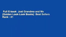 Full E-book  Just Grandma and Me (Golden Look-Look Books)  Best Sellers Rank : #1