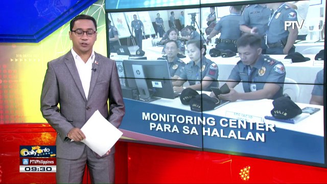 Real time monitoring center para sa midterm polls, inilunsad ng PNP #HatolNgBayan2019