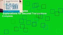 Full E-book  Examples   Explanations for Secured Transactions Complete
