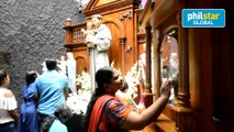 Sri Lanka's bombed church partially opens for prayers