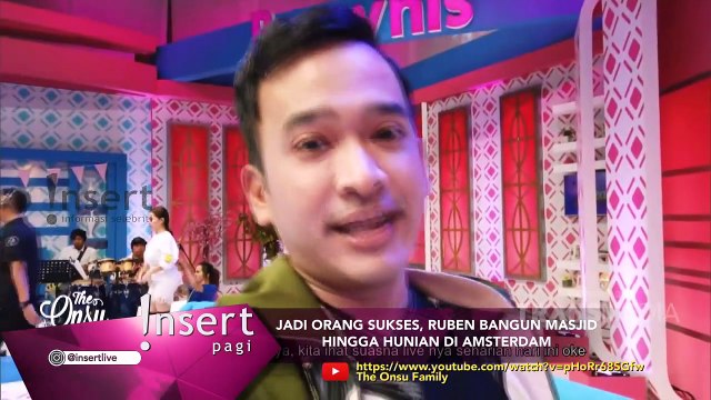 INSERT - Berkecukupan, Ruben Onsu Mulai Beramal Bangun Masjid, Gereja dan Sekolah