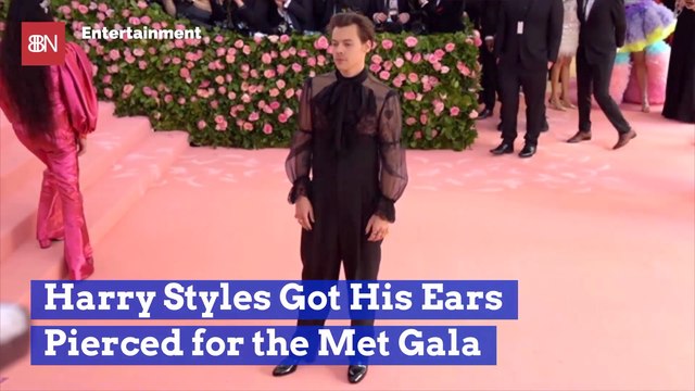 Harry Styles Made A Fashion Sacrifice For The 2019 Met Gala
