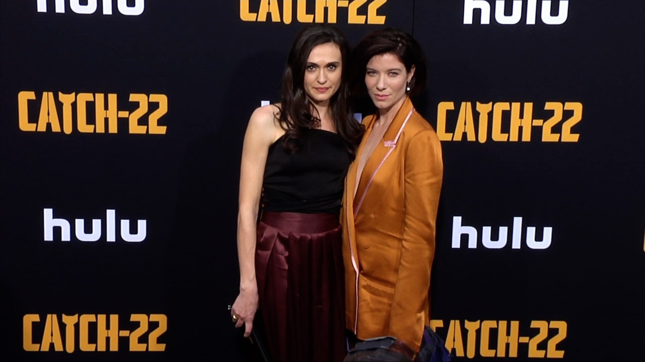 Tessa Ferrer, Martha Newman "Catch 22" Premiere Black Carpet