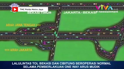 Info Lengkap Skenario Tol Satu Arah Mudik Lebaran 2019