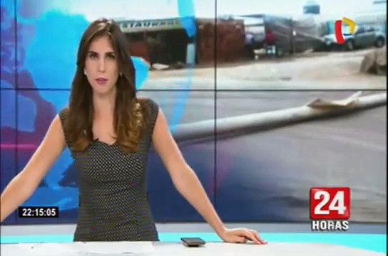 Lurín: caída de postes deja incomunicados a vecinos