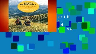 [BEST SELLING]  Earth Democracy: Justice, Sustainability, and Peace by Vandana Shiva