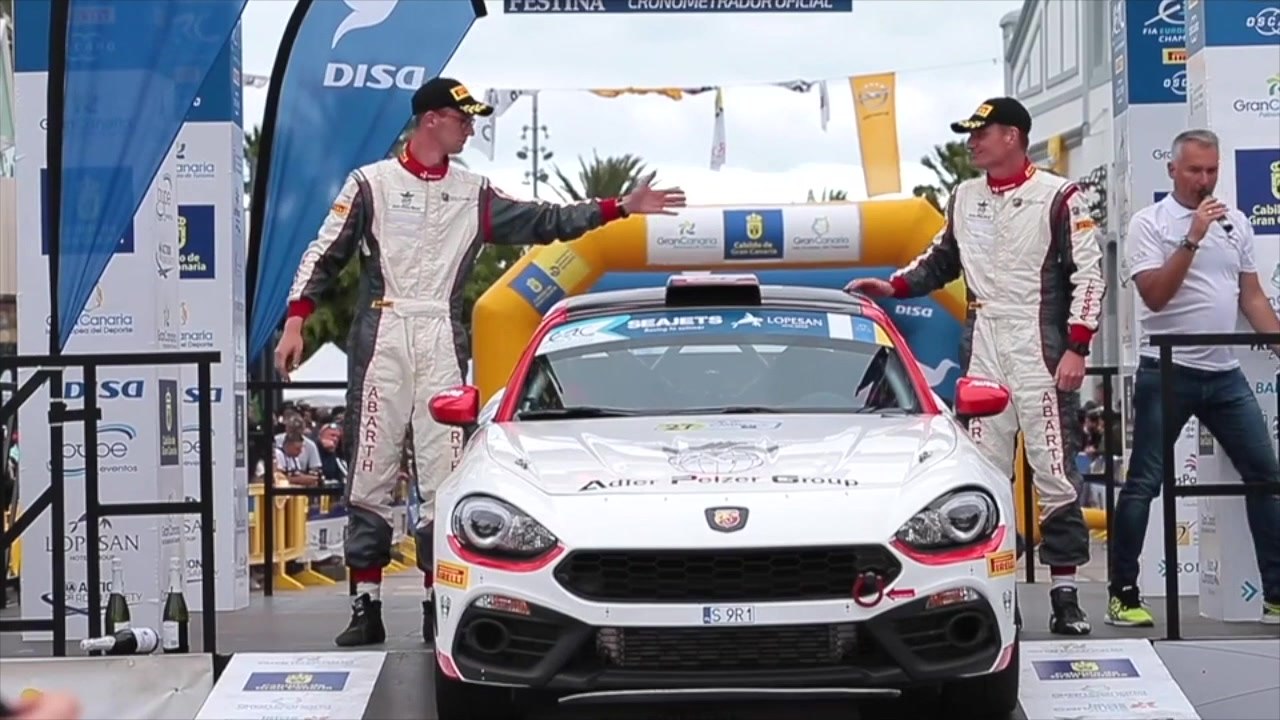 Erfolgreiches Debüt für Abarth Rally Cup auf den Kanarischen Inseln