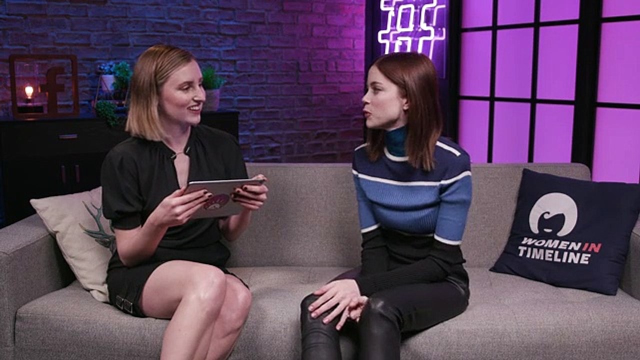 Charlotte Hope and Laura Carmichael was live on facebook talking about The Spanish Princess on Starz