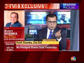 No pledged shares sold yesterday, says Punit Goenka of Zee Entertainment