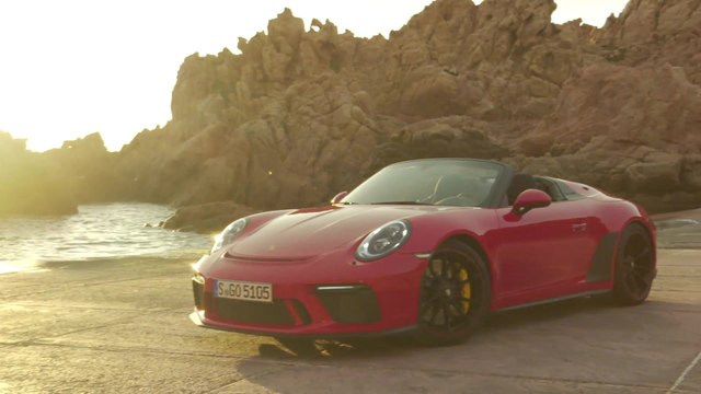 Porsche 911 Speedster Design in Guards Red