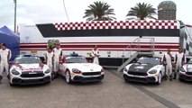 The Abarth 124 rally debuts successfully in the Canary Islands Rally