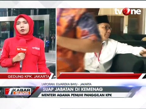 Menteri Agama Penuhi Panggilan KPK Terkait Kasus Rommy