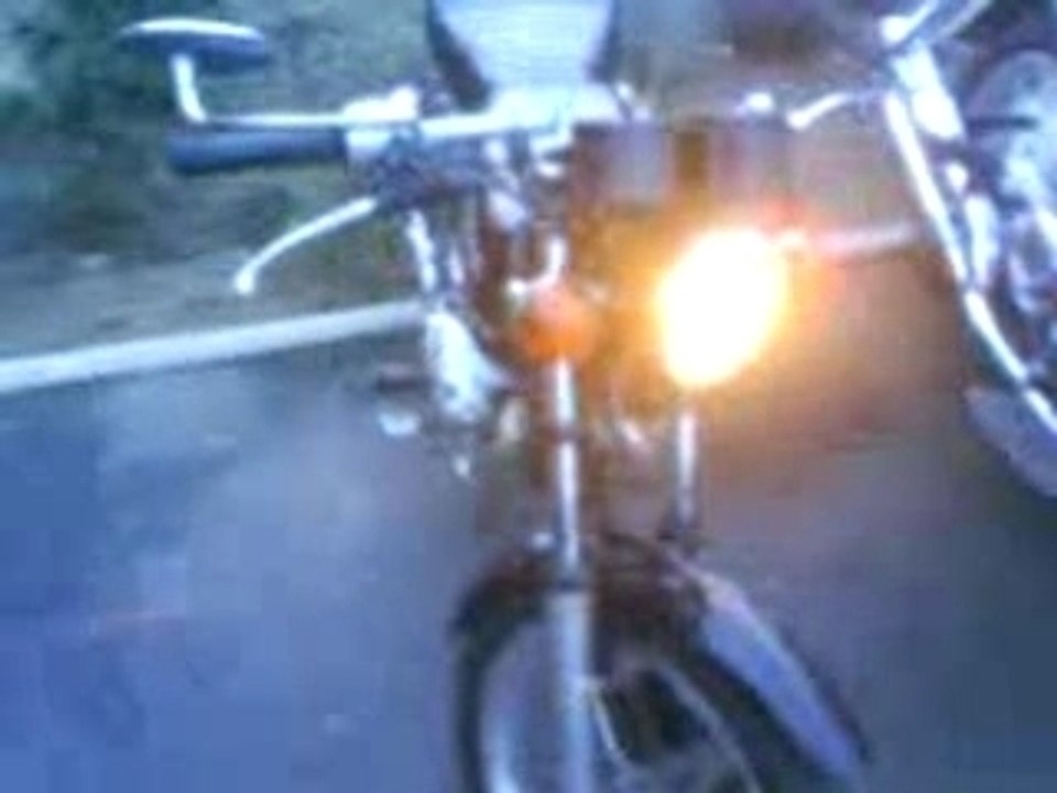 Demarage cb twin