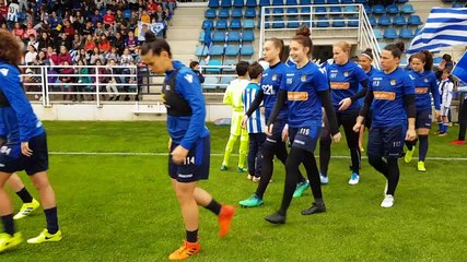 Entrenamiento  de la Real Sociedad Femenino a Puerta Abierta